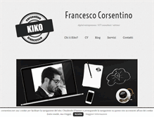 Tablet Screenshot of corsentino.net